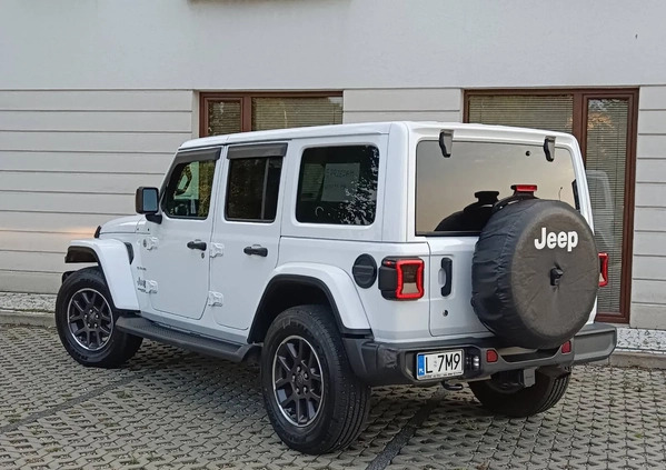 Jeep Wrangler cena 142000 przebieg: 66000, rok produkcji 2018 z Zamość małe 254